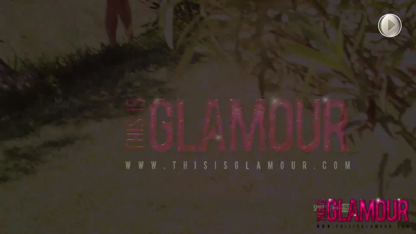 ThisIsGlamour Josie Lilly Pink Lingerie Outdoors XXX